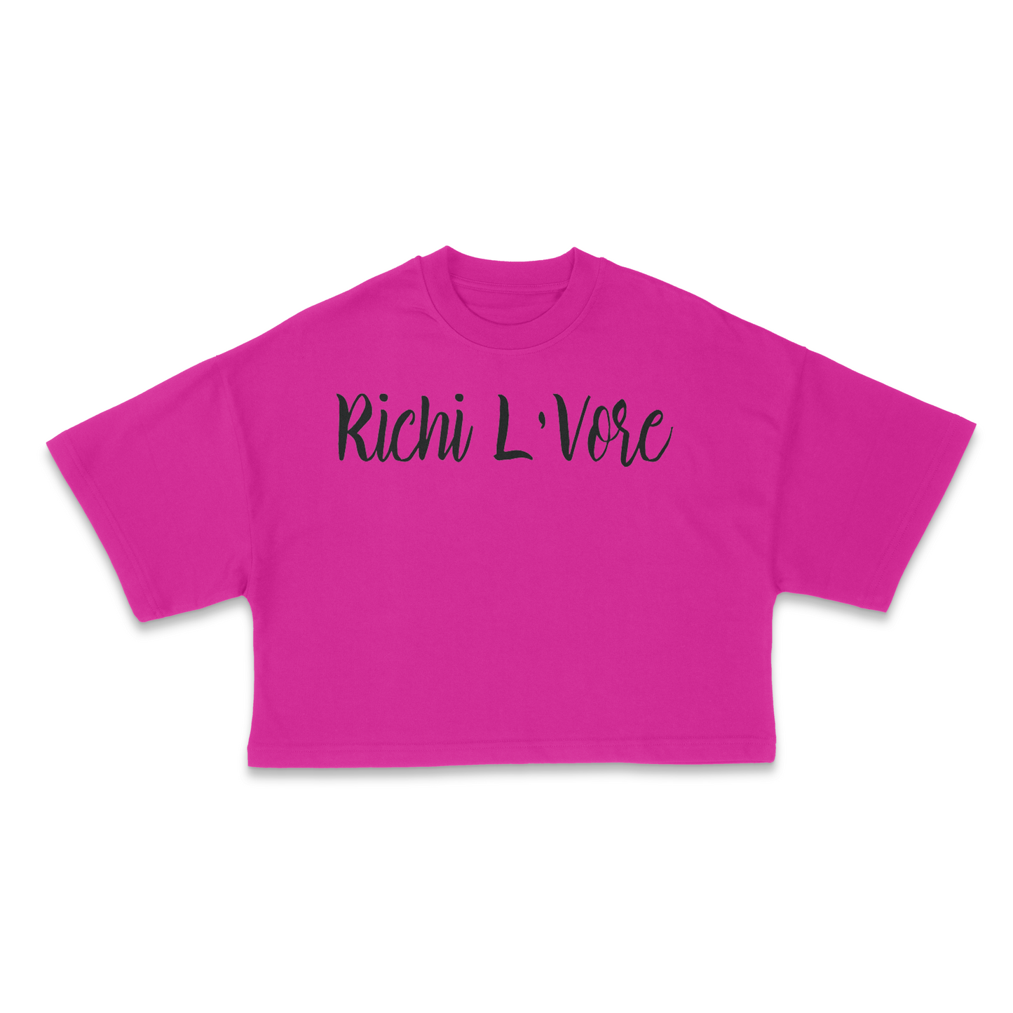 Richi L'Vore Women's Crop Tee