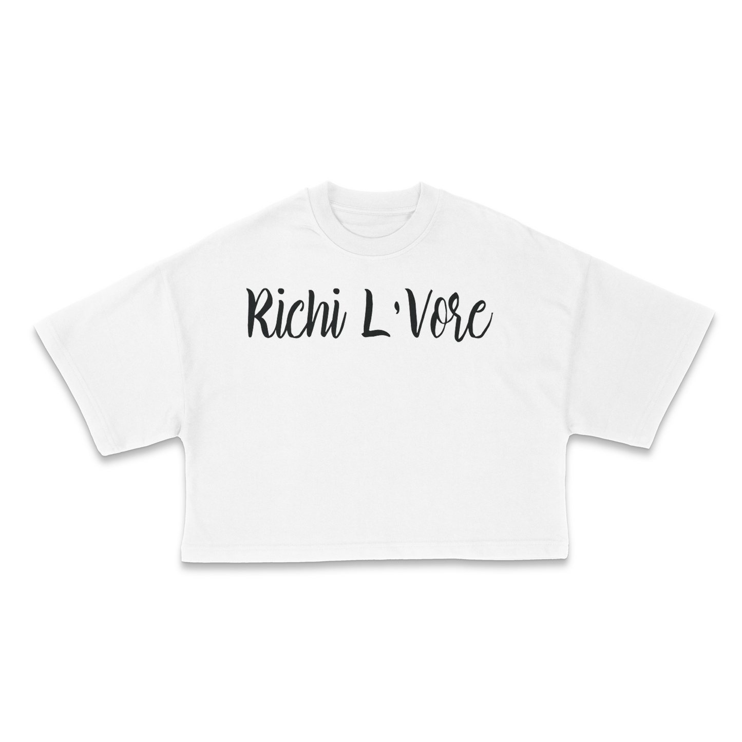 Richi L'Vore Women's Crop Tee