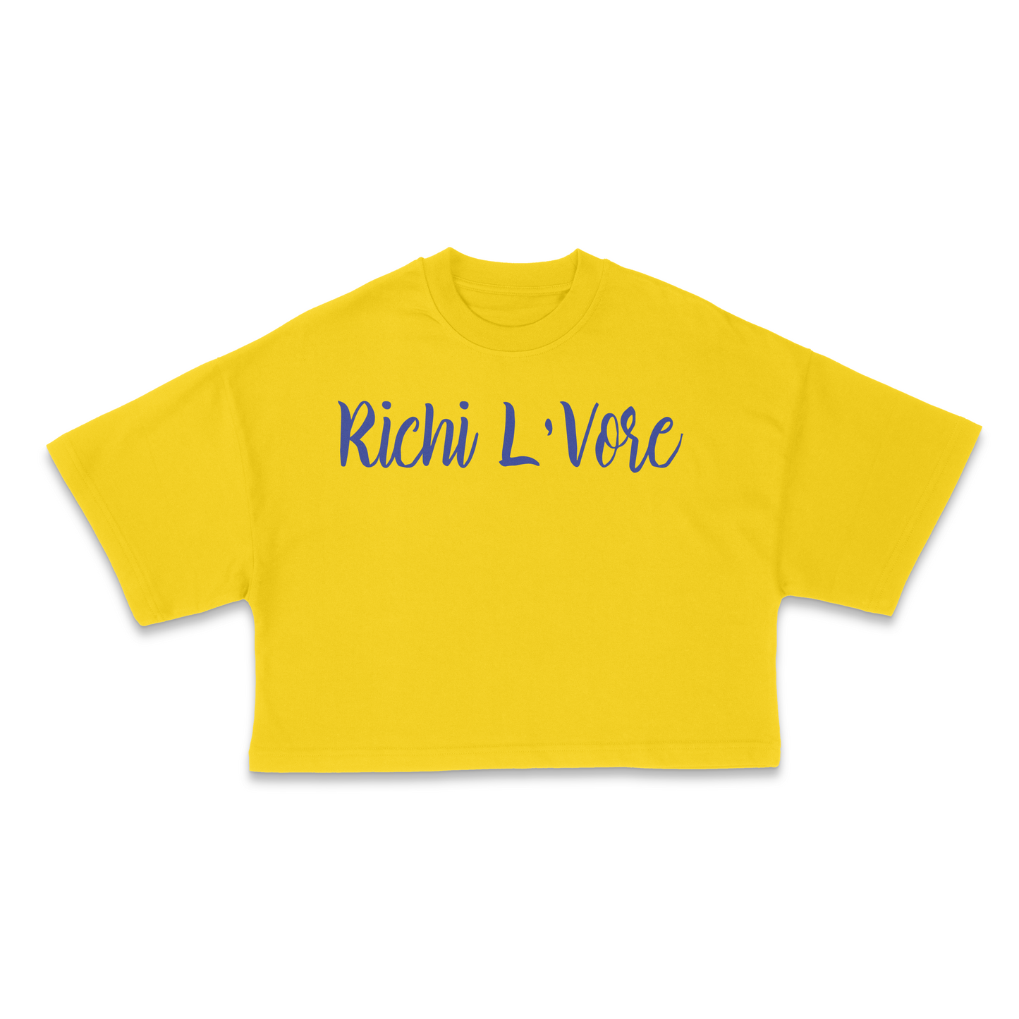 Richi L'Vore Women's Crop Tee